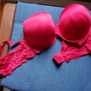 Sexy red torrid push up bra!